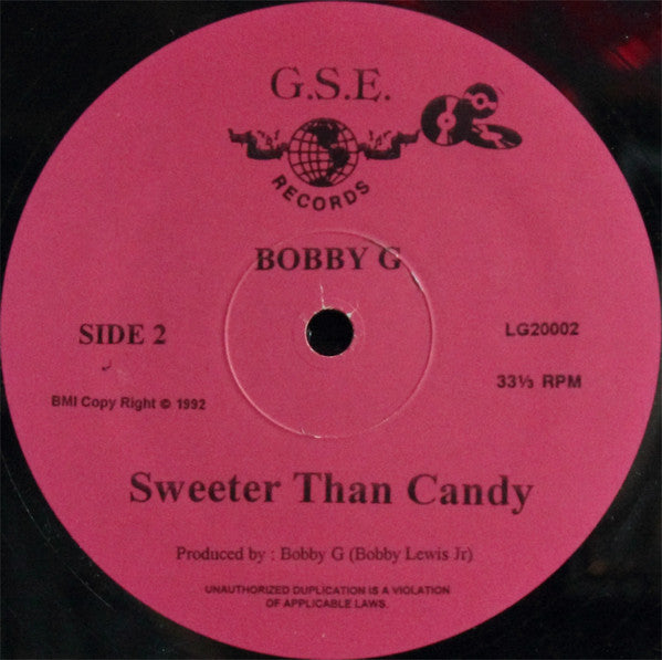 Bobby G (5) : Lollipop Girl (12", EP, Ltd)