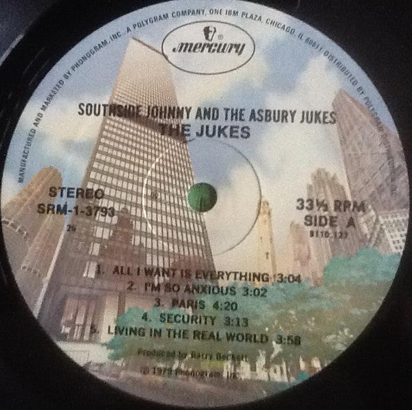 Southside Johnny And The Asbury Jukes* : The Jukes (LP, Album, 26 )