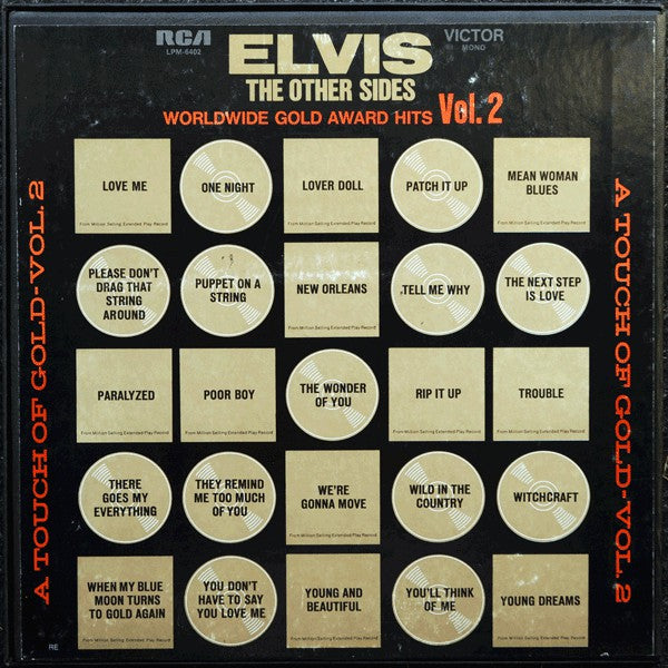 Elvis Presley : The Other Sides - Worldwide Gold Award Hits - Vol. 2 (4xLP, Comp, Mono, RE, Ind + Box)