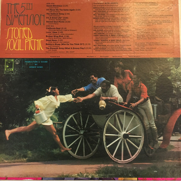 The 5th Dimension* : Stoned Soul Picnic (LP, Album, RP)