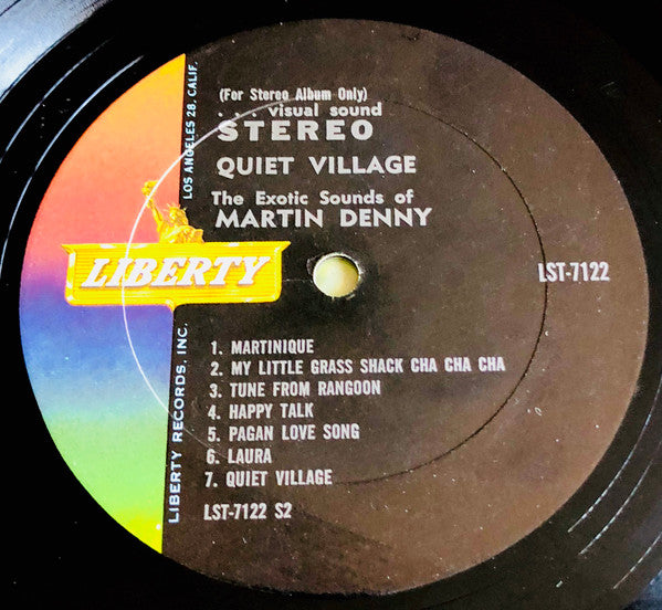 Martin Denny : Quiet Village - The Exotic Sounds Of Martin Denny (LP, Album, RE)