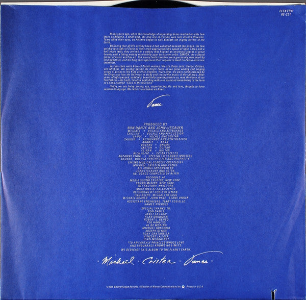 Alien (37) : Sons Of The Universe (LP, Album)