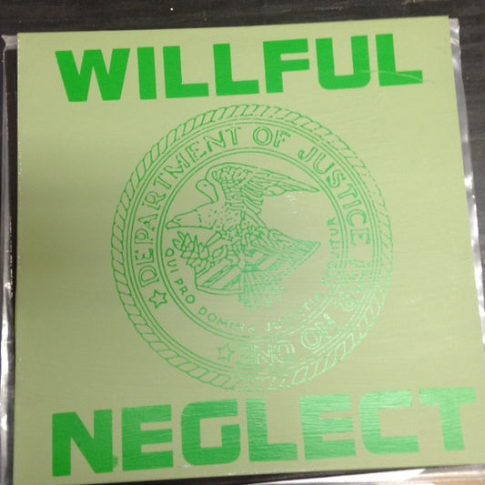 Willful Neglect : Both 12" On One LP (LP, Comp, Ltd, S/Edition, Gre)
