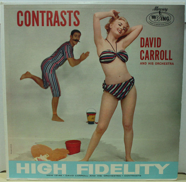 David Carroll & His Orchestra : Contrasts (LP, Comp, Mono)