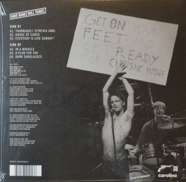 Chrissie Hynde : Stockholm Live At The 229 Club London, England (10", EP, RSD, Ltd, Whi)