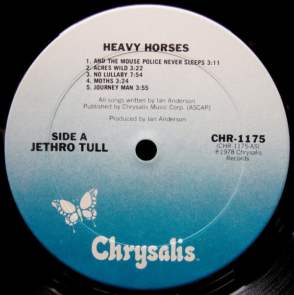 Jethro Tull : Heavy Horses (LP, Album, Club, CRC)
