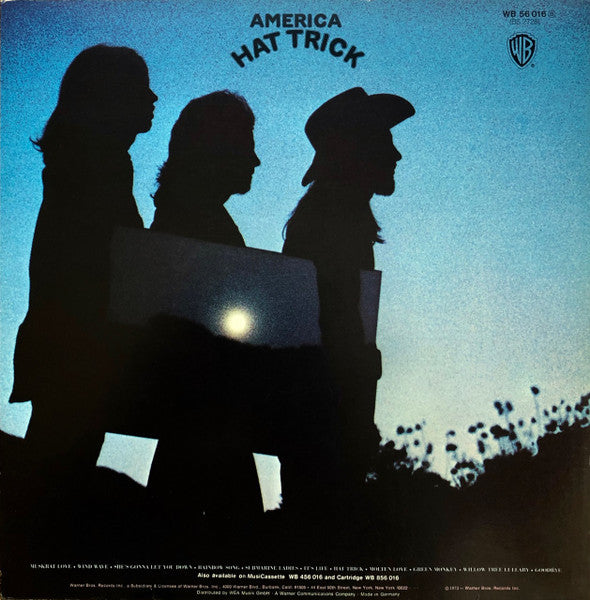 America (2) : Hat Trick (LP, Album, RE)