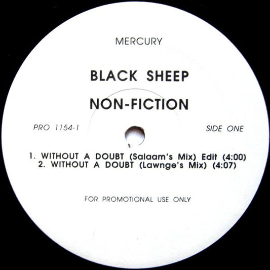 Black Sheep : Without A Doubt (12", Promo)
