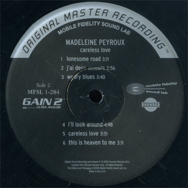 Madeleine Peyroux : Careless Love (LP, Album, Ltd, Num, RM, Bla)