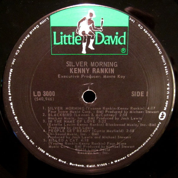 Kenny Rankin : Silver Morning (LP, Album, San)