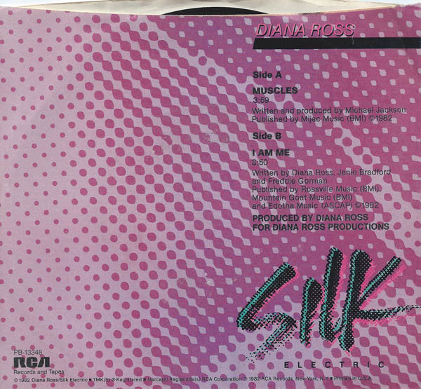 Diana Ross : Muscles (7", Single, Styrene, Ind)