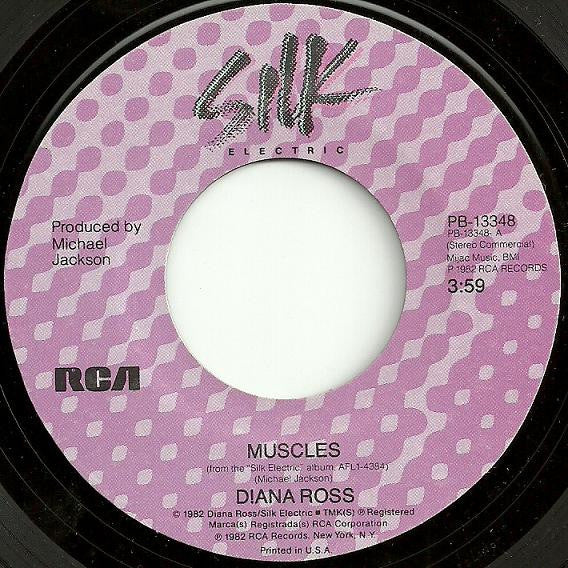 Diana Ross : Muscles (7", Single, Styrene, Ind)