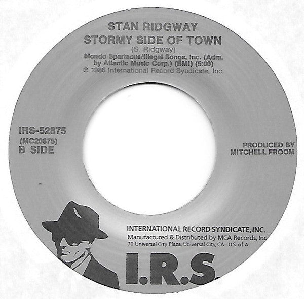 Stan Ridgway : Camouflage (7", Single)