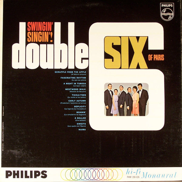 Double Six Of Paris* : Swingin' Singin'! (LP, Mono, Dee)