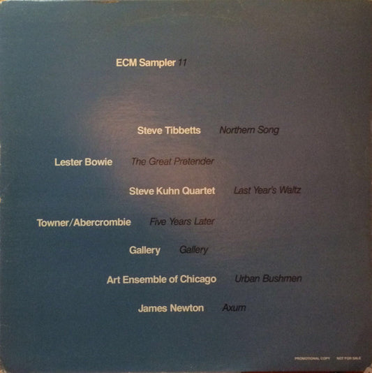 Various : ECM Sampler 11 (LP, Comp, Promo, Smplr)