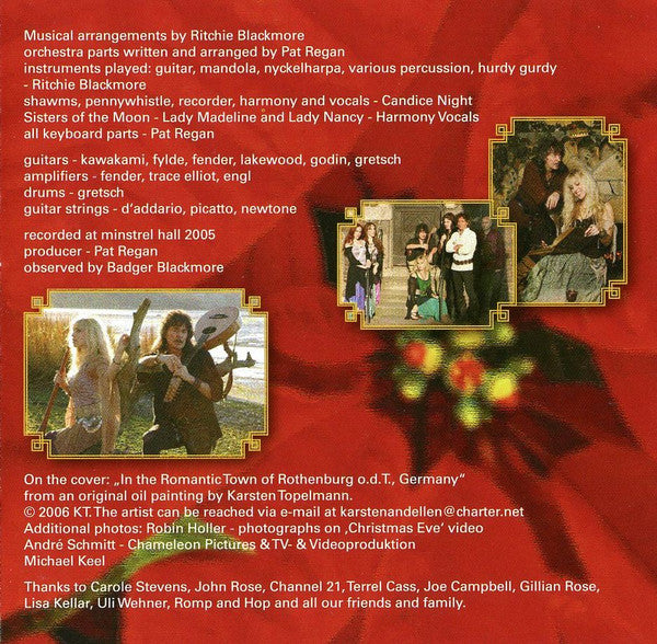 Blackmore's Night : Winter Carols (CD, Album)