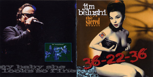 Jim Belushi & The Sacred Hearts (4) : 36-22-36 (CD, Album)