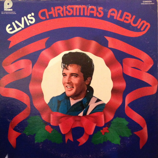 Elvis Presley : Elvis' Christmas Album (LP, Album, Mono, RE)