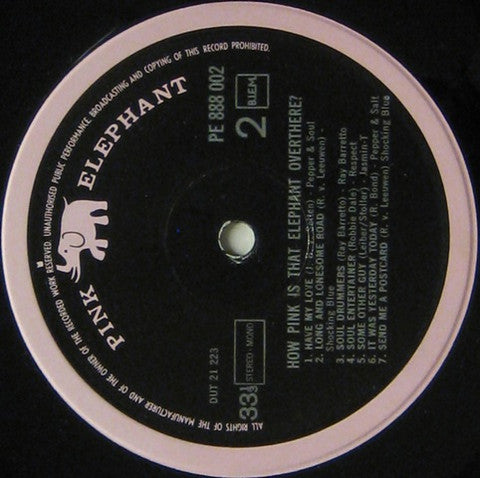 Various : How Pink Is That Elephant Over There? (LP, Comp)