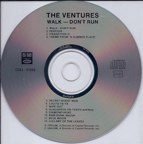 The Ventures : Walk—Don't Run (The Ventures All-Time Greatest Hits) (CD, Comp)