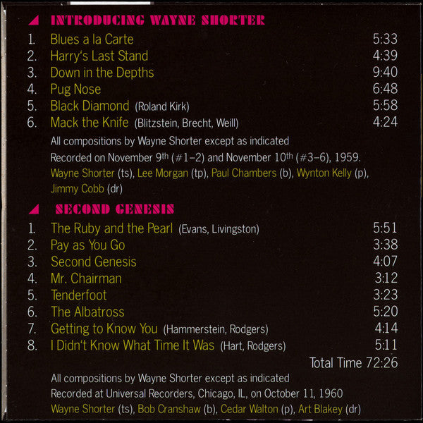 Wayne Shorter : Mr. Gone (The Best Of The Early Years) (10xCD, Album, Comp, Mono, RE + Box, Comp)