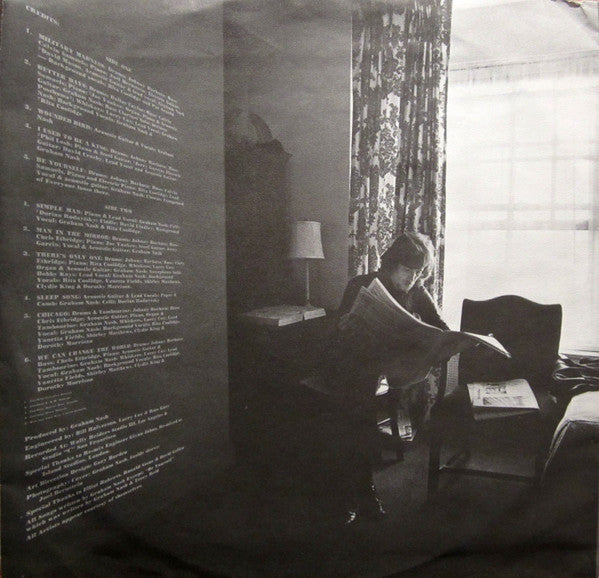 Graham Nash : Songs For Beginners (LP, Album, Mon)