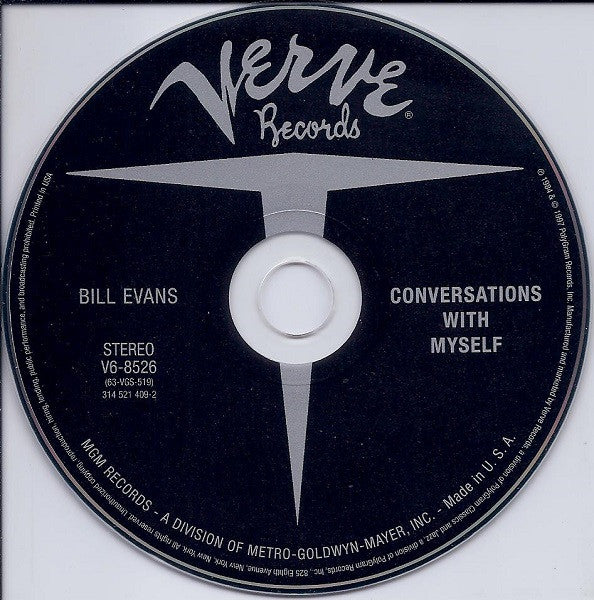 Bill Evans : Conversations With Myself (CD, Album, RE, RM)