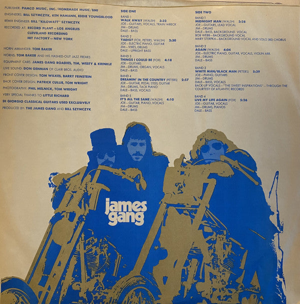 James Gang : Thirds (LP, Album, Pit)