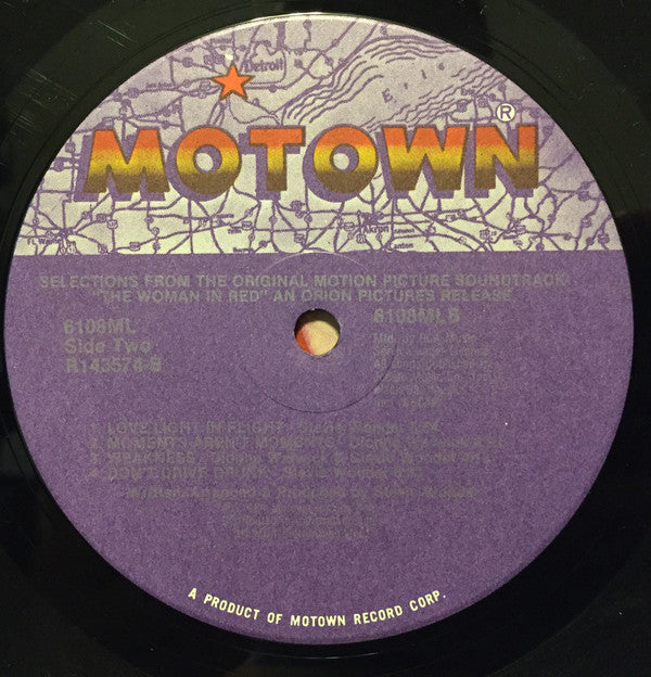 Stevie Wonder : The Woman In Red (Selections From The Original Motion Picture Soundtrack) (LP, Album, Club, Gat)