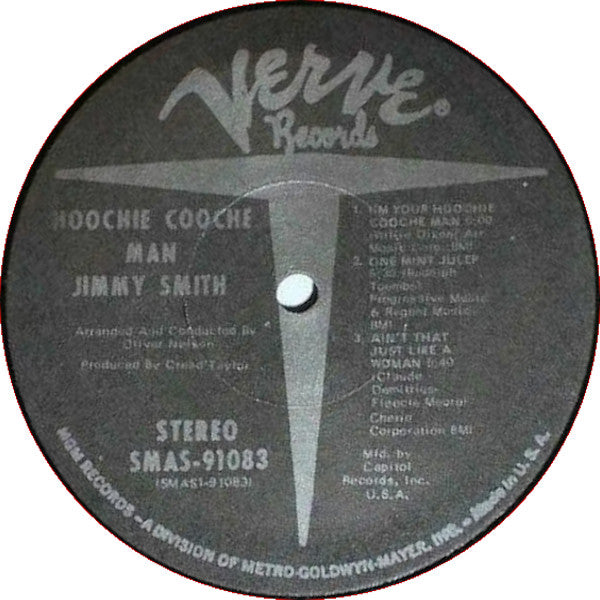 Jimmy Smith Arranged And Conducted By Oliver Nelson : Hoochie Cooche Man (LP, Album, Club)