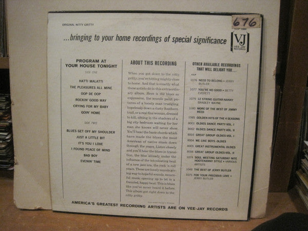 Various : The Original Nitty Gritty (LP, Comp)