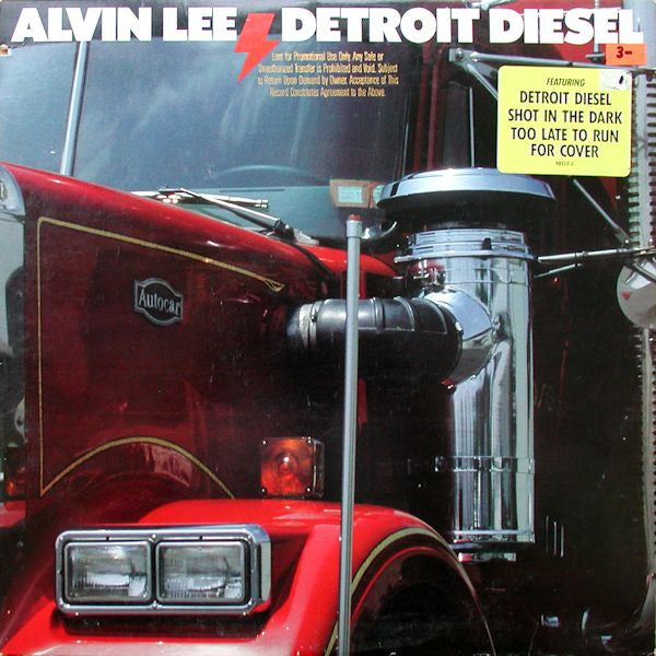 Alvin Lee : Detroit Diesel (LP, Album, Promo)