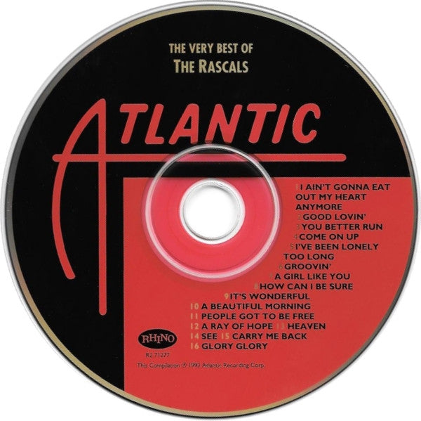 The Rascals : The Very Best Of The Rascals (CD, Comp)