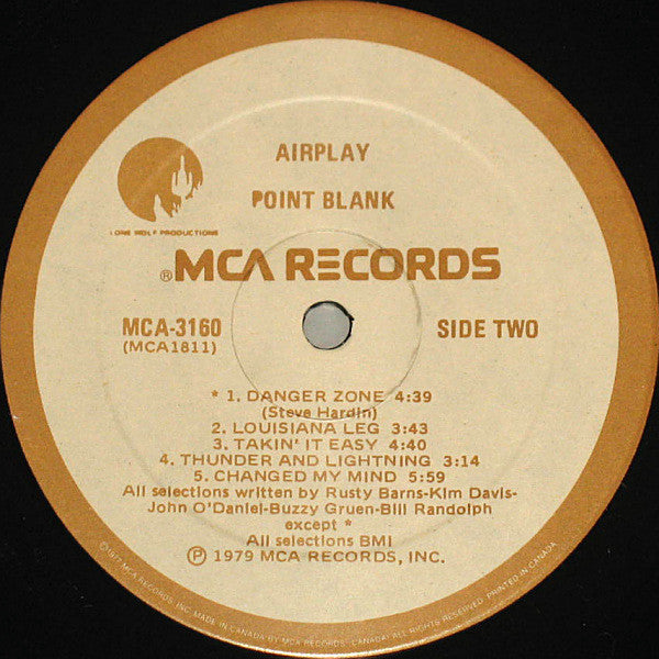 Point Blank (9) : Airplay (LP, Album)