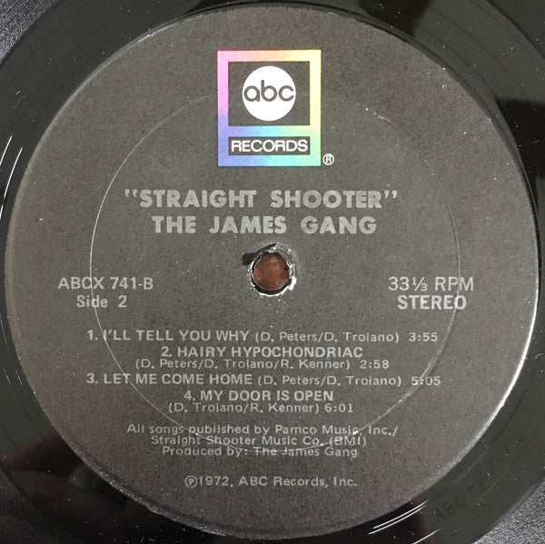 James Gang : Straight Shooter (LP, Album)