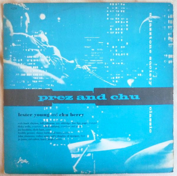 Lester Young And Chu Berry* : Prez And Chu (Tops On Tenor) (LP, Comp, Mono)