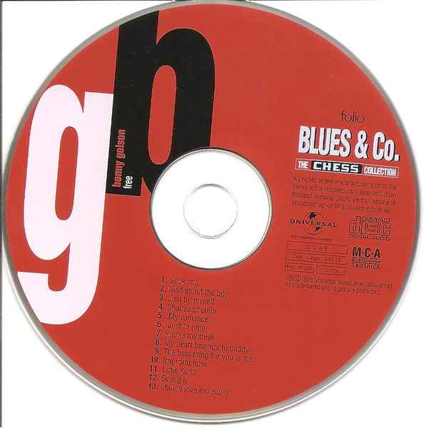 Benny Golson : Free (CD, Comp, RM)