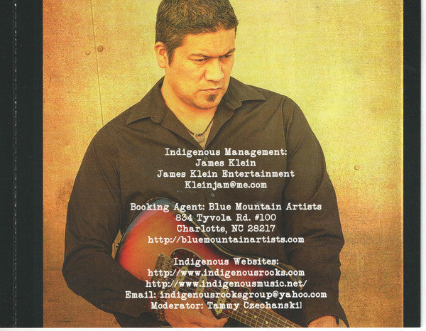 Indigenous (2) Featuring Mato Nanji : Time Is Coming (CD, Album)
