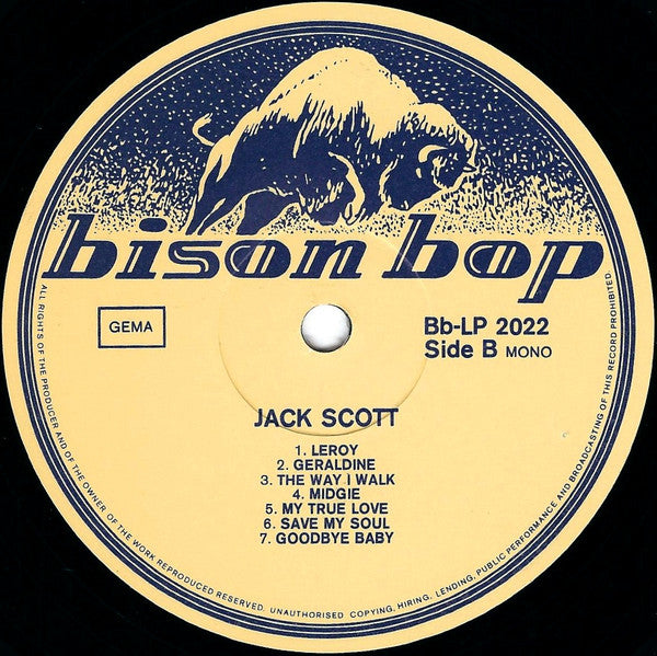 Jack Scott : Jack Scott (LP, Comp, Mono)