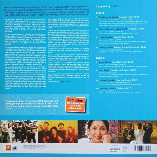Various : The Rough Guide To Psychedelic India (LP, RSD, Comp, Ltd, 180)