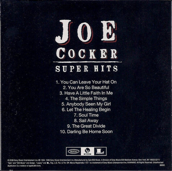 Joe Cocker : Super Hits (CD, Comp)