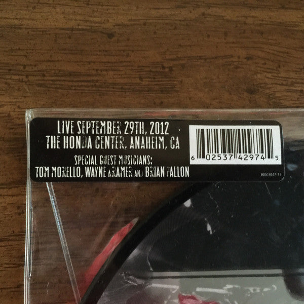 Rise Against : Live September 29th, 2012 The Honda Center, Anaheim, CA (10", Ltd, Pic)