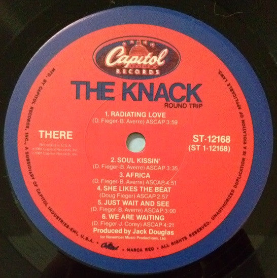 The Knack (3) : Round Trip (LP, Album, Jac)