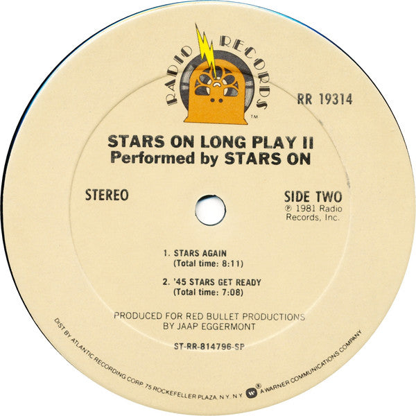 Stars On* : Stars On Long Play II (LP, Club, Mixed)