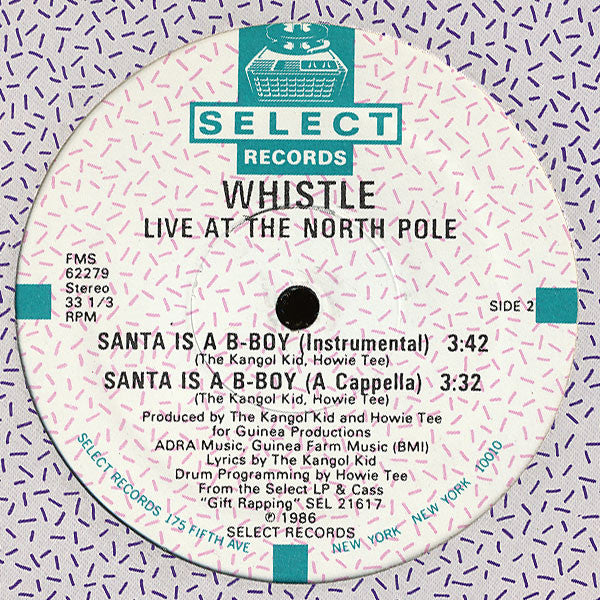 Whistle : Live At The North Pole (12")