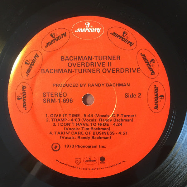 Bachman-Turner Overdrive : Bachman-Turner Overdrive II (LP, Album, Pre)