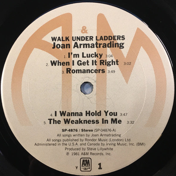 Joan Armatrading : Walk Under Ladders (LP, Album, Y -)