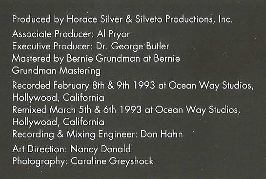 Horace Silver : It's Got To Be Funky (CD, Album)