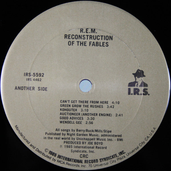 R.E.M. : Fables Of The Reconstruction / Reconstruction Of The Fables (LP, Album, Club)