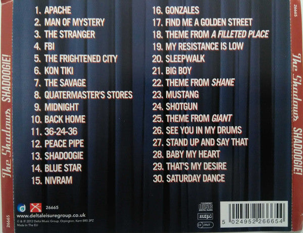 The Shadows : Shadoogie! (CD, Comp)